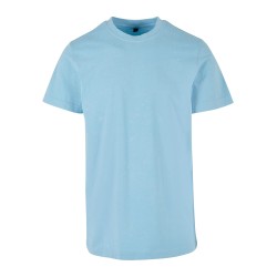 Acid Washed Round Neck Tee