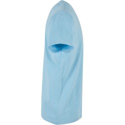 Acid Washed Round Neck Tee