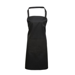 Colours Collection Bib Apron With Pocket