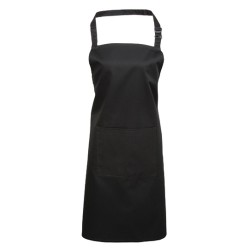 Colours Collection Bib Apron With Pocket