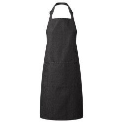 Colours Collection Bib Apron With Pocket