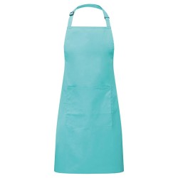 Colours Collection Bib Apron With Pocket