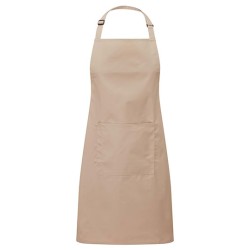 Colours Collection Bib Apron With Pocket