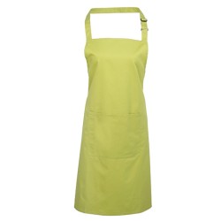 Colours Collection Bib Apron With Pocket