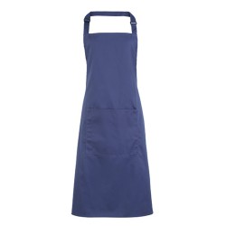 Colours Collection Bib Apron With Pocket