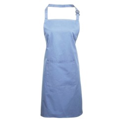 Colours Collection Bib Apron With Pocket