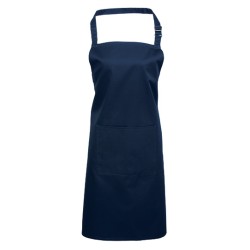 Colours Collection Bib Apron With Pocket