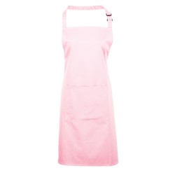 Colours Collection Bib Apron With Pocket