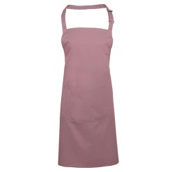 Colours Collection Bib Apron With Pocket