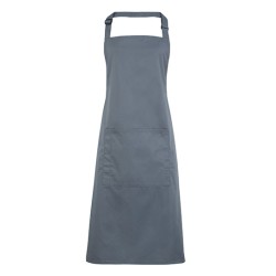 Colours Collection Bib Apron With Pocket