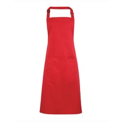 Colours Collection Bib Apron With Pocket