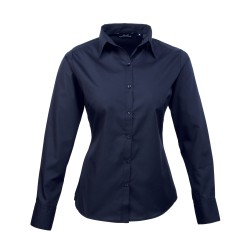 Women´s Poplin Long Sleeve...