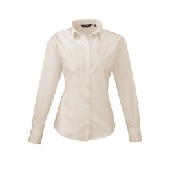 Women´s Poplin Long Sleeve Blouse