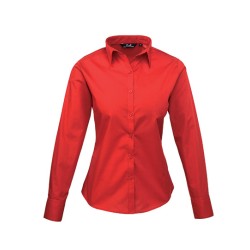 Women´s Poplin Long Sleeve Blouse