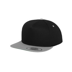 Classic 5 Panel Snapback Cap