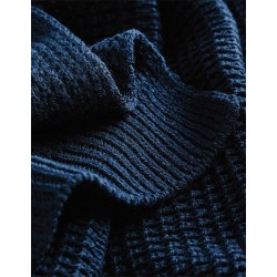 Classic Waffle Knit Scarf