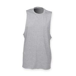 Men´s High Neck Slash Armhole Vest