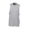 Men´s High Neck Slash Armhole Vest