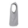 Men´s High Neck Slash Armhole Vest