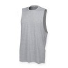 Men´s High Neck Slash Armhole Vest