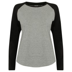 Women´s Long Sleeved Baseball T