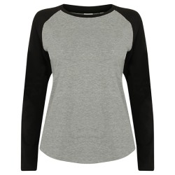 Women´s Long Sleeved Baseball T