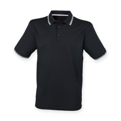 Men´s Coolplus® Short Sleeved Tipped Polo Shirt