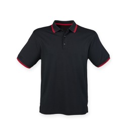 Men´s Coolplus® Short Sleeved Tipped Polo Shirt