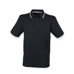 Men´s Coolplus® Short Sleeved Tipped Polo Shirt