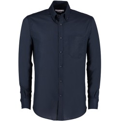 Men`s Slim Fit Workwear Oxford Shirt Long Sleeve