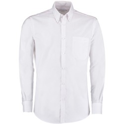 Men`s Slim Fit Workwear Oxford Shirt Long Sleeve