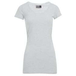 Women´s Slim Fit V-Neck-T Long