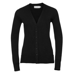 Ladies´ V-Neck Knitted Cardigan