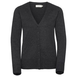 Ladies´ V-Neck Knitted Cardigan