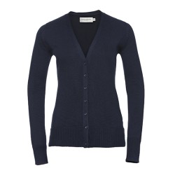 Ladies´ V-Neck Knitted Cardigan