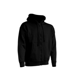 Zipped Hooded Sweater