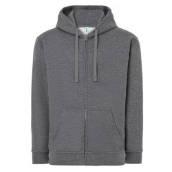 Zipped Hooded Sweater