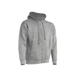 Zipped Hooded Sweater