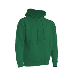 Zipped Hooded Sweater