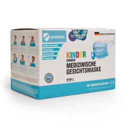 Medical Face Mask Typ I - Kids (Pack of 50)