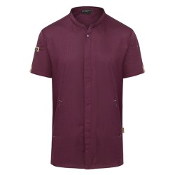 Short Sleeve Chef Jacket Green-Generation