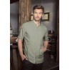 Short Sleeve Chef Jacket Green-Generation