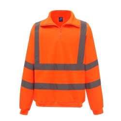 Hi-Vis 1/4 Zip Sweatshirt