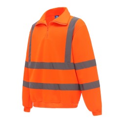 Hi-Vis 1/4 Zip Sweatshirt