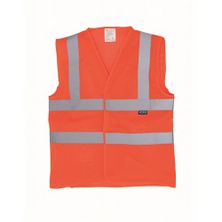 Hi-Vis Top Cool Recycled Open Mesh Waistcoat