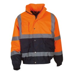 Hi-Vis Two-Tone Bomber Jacket