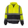 Hi-Vis Two-Tone Bomber Jacket