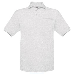 Unisex Polo Safran Pocket