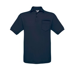 Unisex Polo Safran Pocket