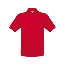 Unisex Polo Safran Pocket